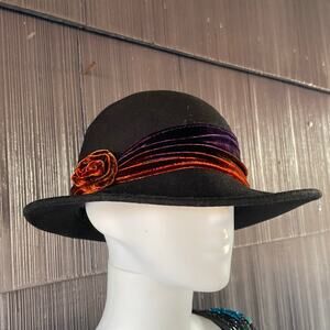 🔥Vintage 100% Wool Made In Italy Daniele Meucci Eclectic 20s Style Art Deco 22”